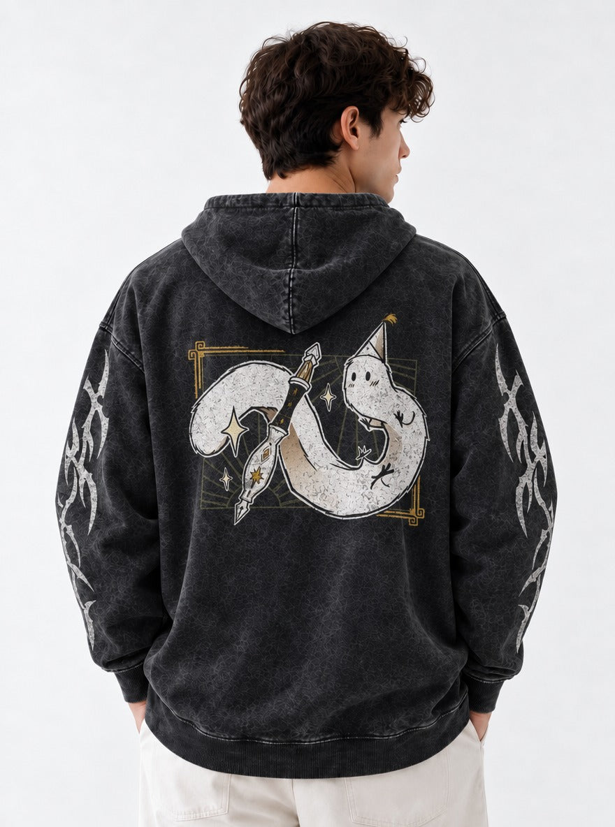 Serpent Quill – Hoodie – model shot | Witch Hat Atelier