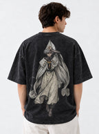 Silver Cloak – T-Shirt – model shot | Witch Hat Atelier