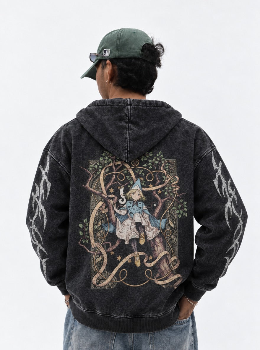 Starbound Witch – Hoodie – model shot | Witch Hat Atelier