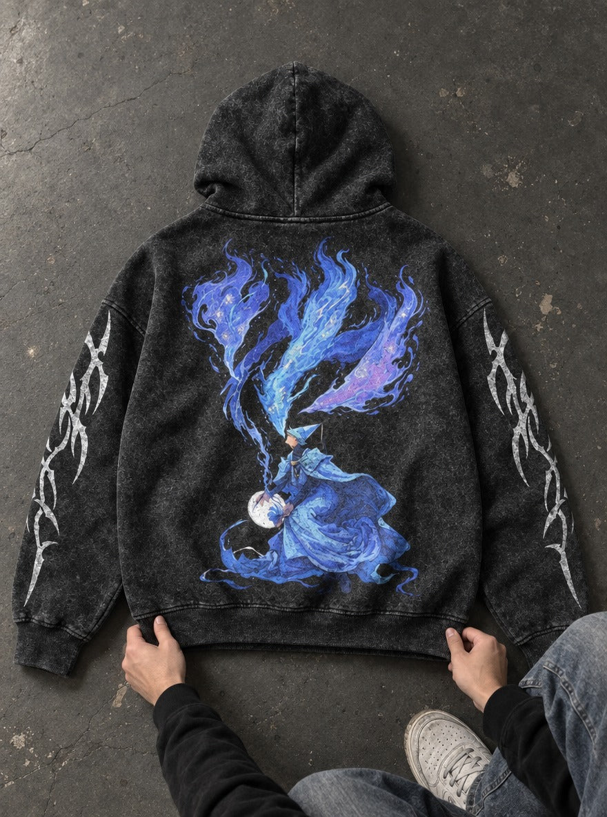 Starfire Orb – Hoodie – flat-lay | Witch Hat Atelier