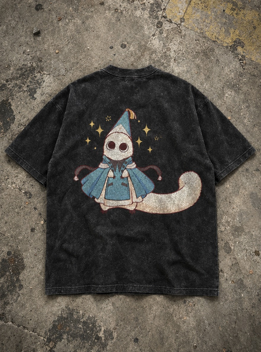 Tassel Tail – T-Shirt – flat-lay | Witch Hat Atelier