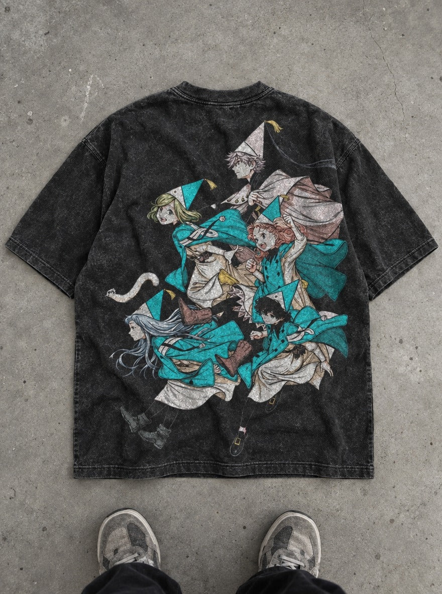 Teal Cadre – T-Shirt – flat-lay | Witch Hat Atelier