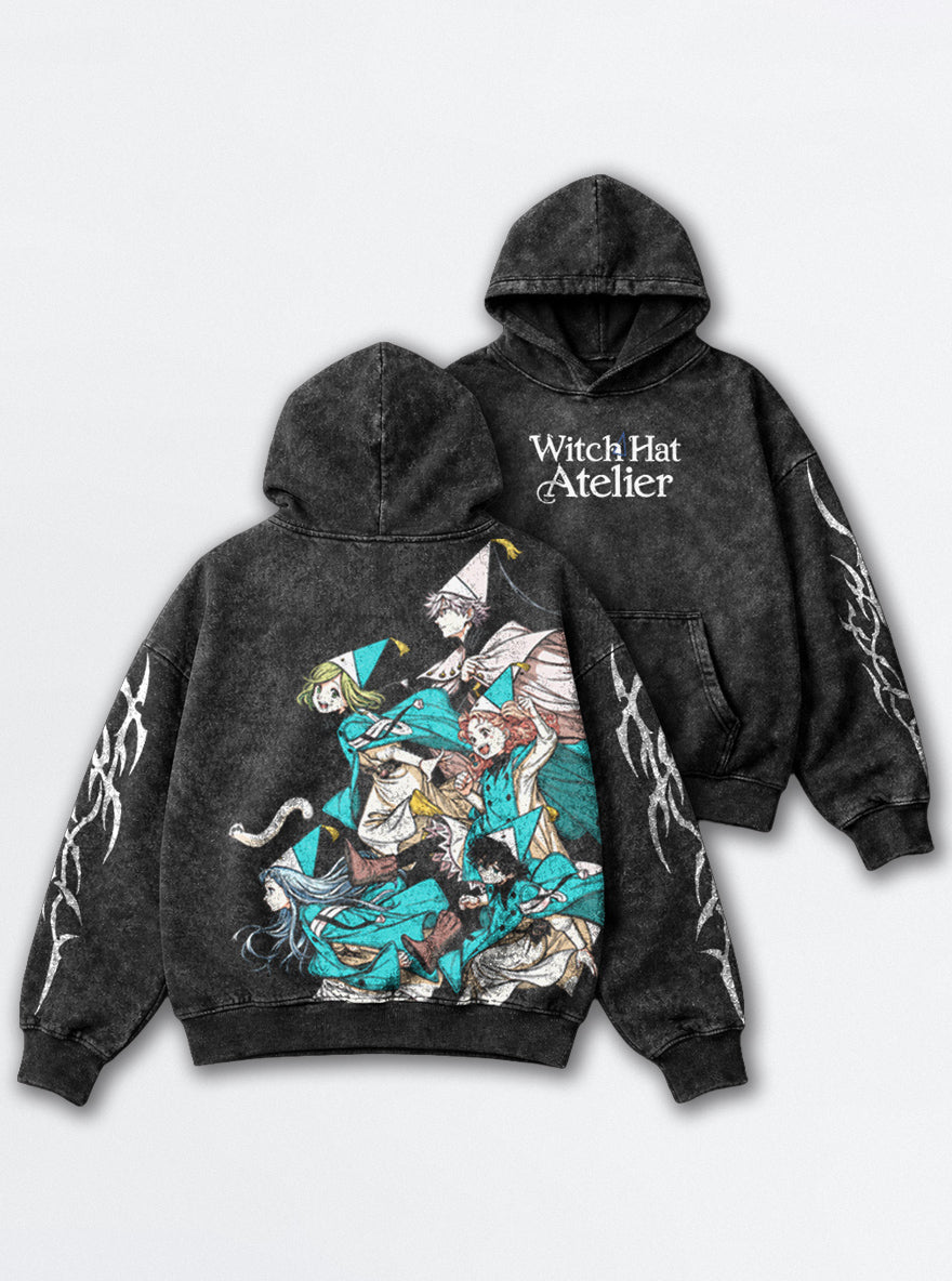 Teal Cadre – Hoodie – mockup | Witch Hat Atelier