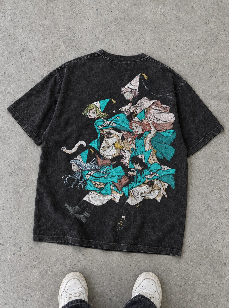Teal Cadre – T-Shirt – flat-lay | Witch Hat Atelier
