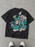 Teal Cadre – T-Shirt – flat-lay | Witch Hat Atelier