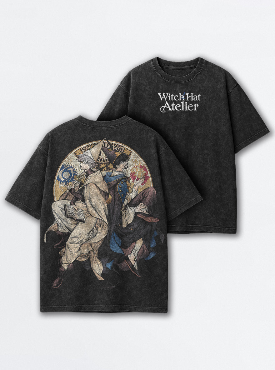 Twin Sigils – T-Shirt – mockup | Witch Hat Atelier